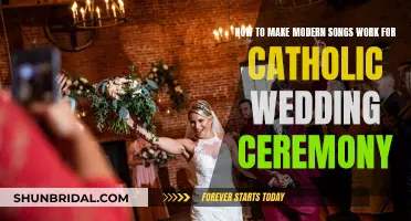 Modern Songs for Catholic Weddings: Making it Work