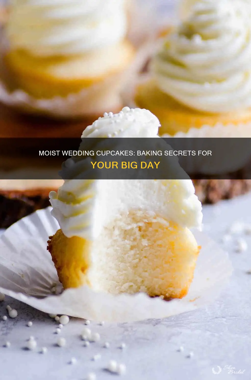 how to make moist wedding cupcakes