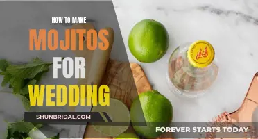 Mojitos for Your Wedding: A Refreshing DIY Guide