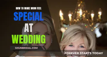 Make Your Mom Feel Extra Special at Your Wedding