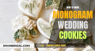 Creating Monogram Wedding Cookies: A Step-by-Step Guide