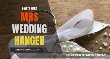 Creating a Mrs. Wedding Hanger: A Step-by-Step Guide