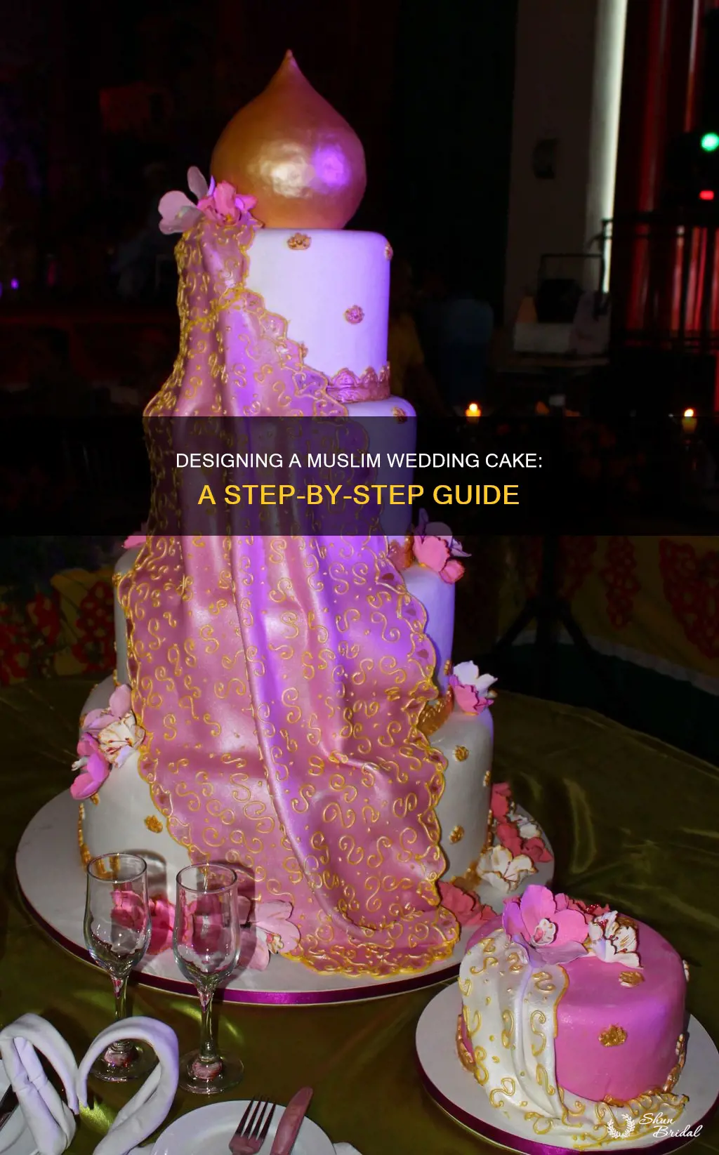 how to make muslim wedding cake