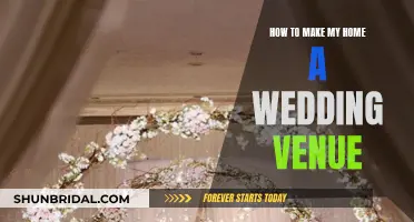 Transforming Your Home into a Dream Wedding Venue