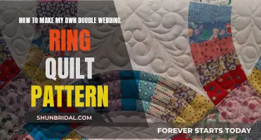 Creating a Double Wedding Ring Quilt Pattern