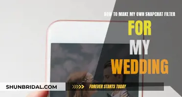 Creating Custom Snapchat Filters for Your Wedding