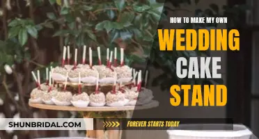 Designing a Wedding Cake Stand: DIY Guide