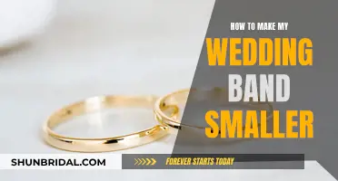 Resizing Your Wedding Band: Making It Smaller