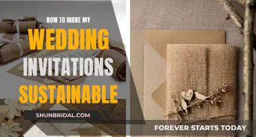 Green Wedding Invites: Eco-Friendly Ideas for Your Big Day