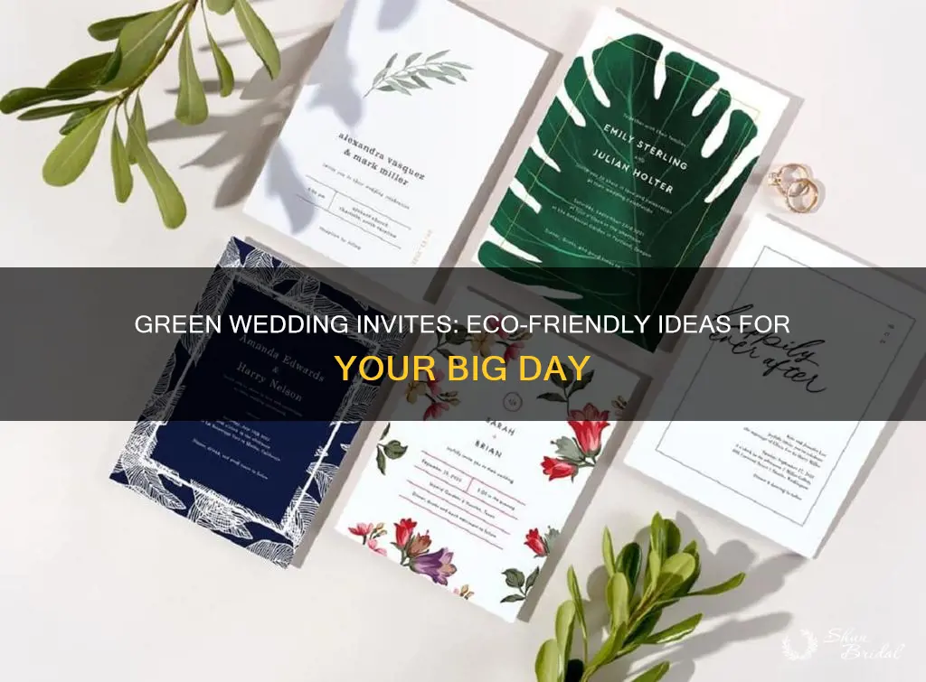 how to make my wedding invitations sustainable