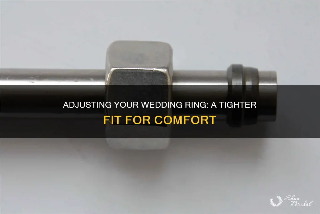 how to make my wedding ring fit tighter