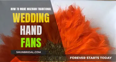 Creating Nigerian Wedding Hand Fans: A Traditional Craft Guide