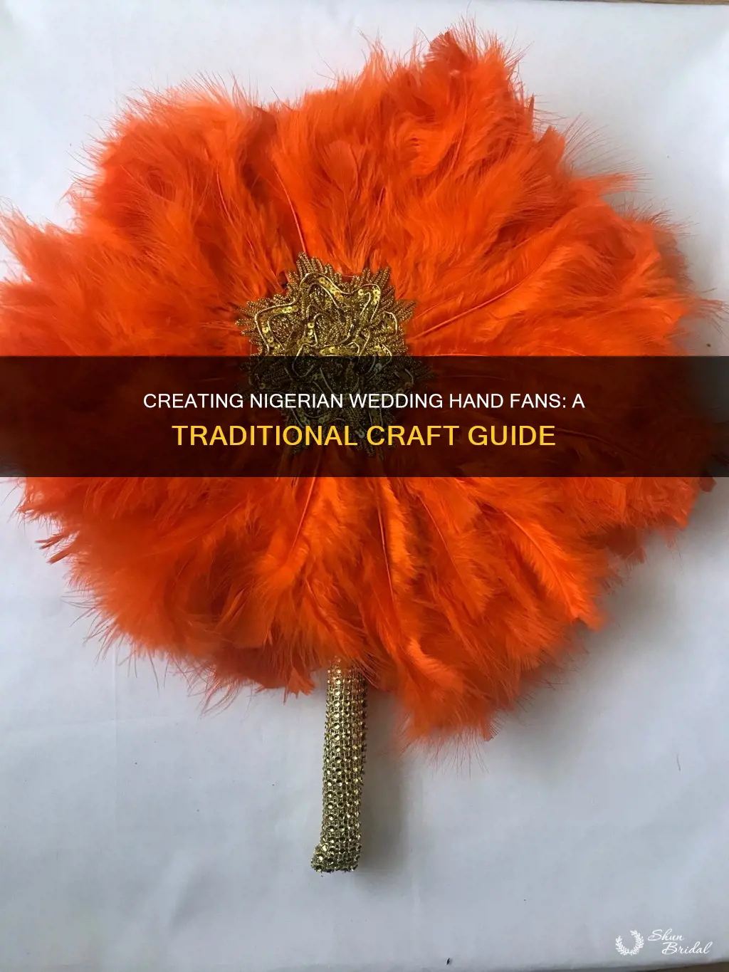 how to make nigerian traditional wedding hand fans