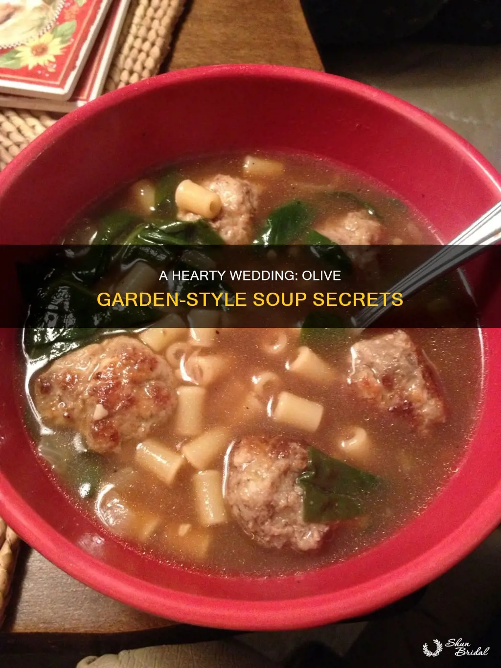 how to make olive garden wedding soup