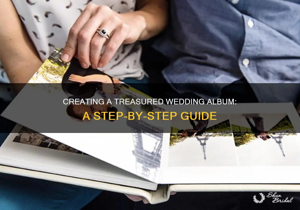 how to make own wedding album