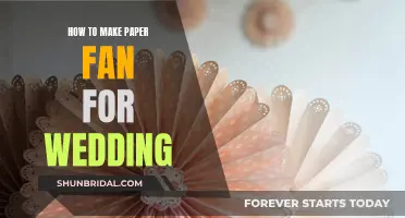 Creating Wedding Paper Fans: A Step-by-Step Guide