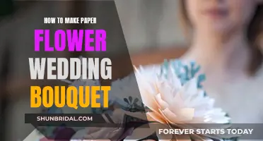 Creating Paper Flower Bouquets for Your Wedding Day