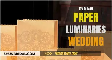 Create Enchanting Wedding Luminaries with Paper Crafts