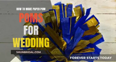 Create Paper Pom-Poms for a Wedding: Easy DIY Guide