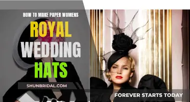 Create Royal Wedding Hats for Women with Paper Crafts