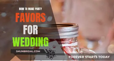 Creating Memorable Wedding Party Favors: A Step-by-Step Guide