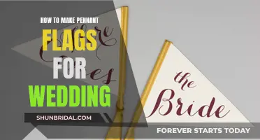 Pennant Flags for Your Wedding: A Step-by-Step Guide