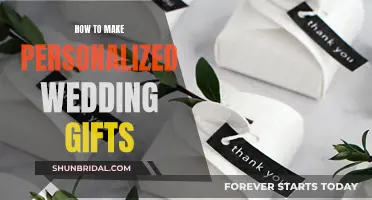 Crafting Unique Wedding Gifts: Personalized Presents for the Happy Couple