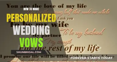 Writing Heartfelt Wedding Vows: A Guide to Personalization