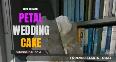 Creating a Floral Fantasy: Baking a Petal Wedding Cake