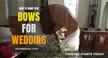 Creating Wedding Pew Bows: A Step-by-Step Guide for Beginners