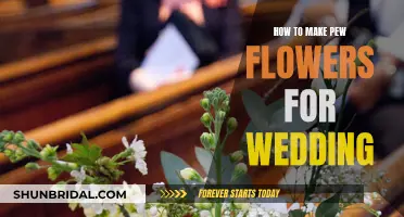 Creating Wedding Pew Flowers: A Step-by-Step Guide