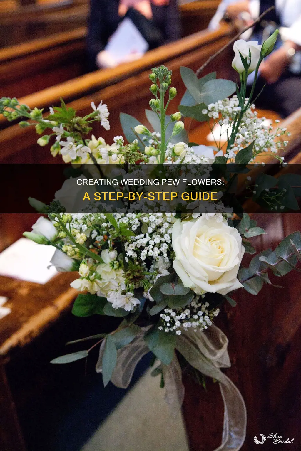 how to make pew flowers for wedding