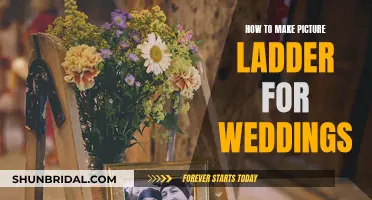 Creating a Picture-Perfect Ladder for Your Wedding Day