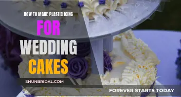 Creating Plastic Icing for Wedding Cakes: A Step-by-Step Guide