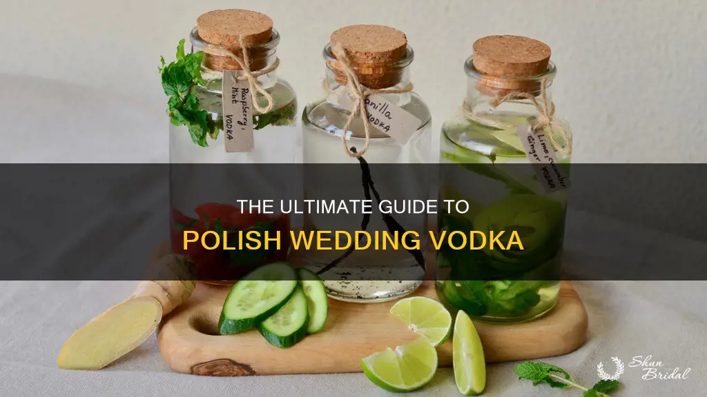 how to make polish wedding vodka