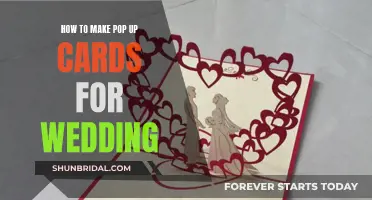 Crafting Pop-Up Wedding Cards: A Step-by-Step Guide