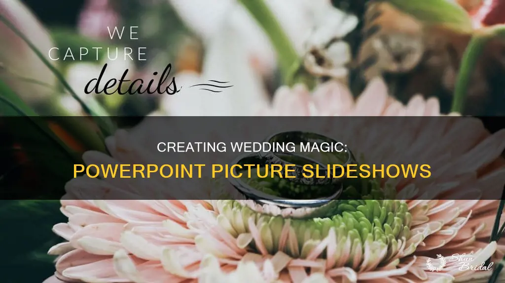 how to make powerpoint picture slideshow for wedding