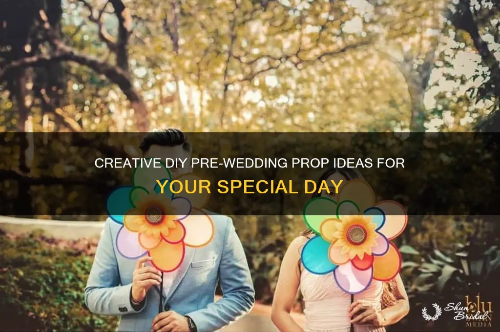 how to make pre wedding props