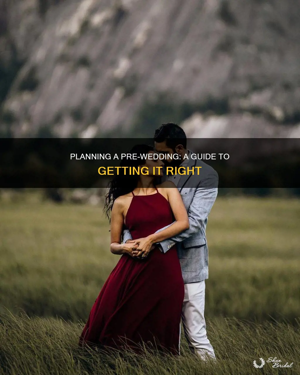 how to make pre wedding