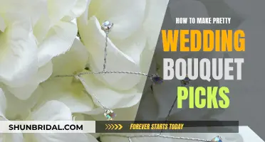 Crafting Delicate Wedding Bouquet Picks: A Step-by-Step Guide