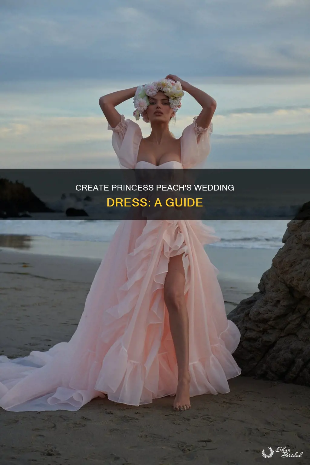 how to make princess peach wedding dress
