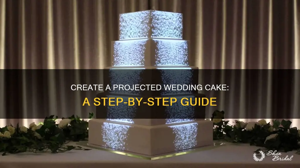 how to make projection wedding cake