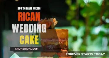 The Perfect Puerto Rican Wedding Cake: A Step-by-Step Guide