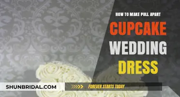 Crafting a Wedding Dress from Pull-Apart Cupcakes