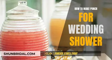 Creating the Perfect Wedding Shower Punch