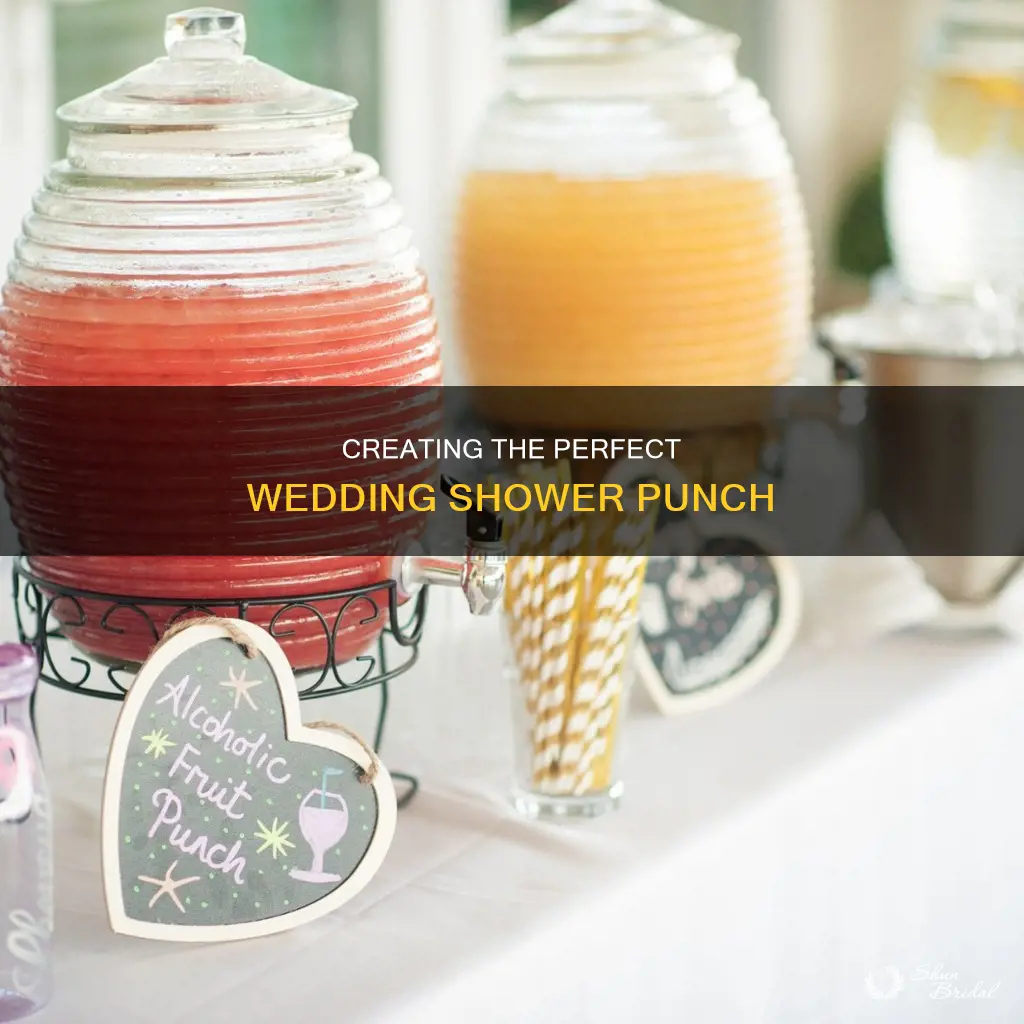 how to make punch for wedding shower