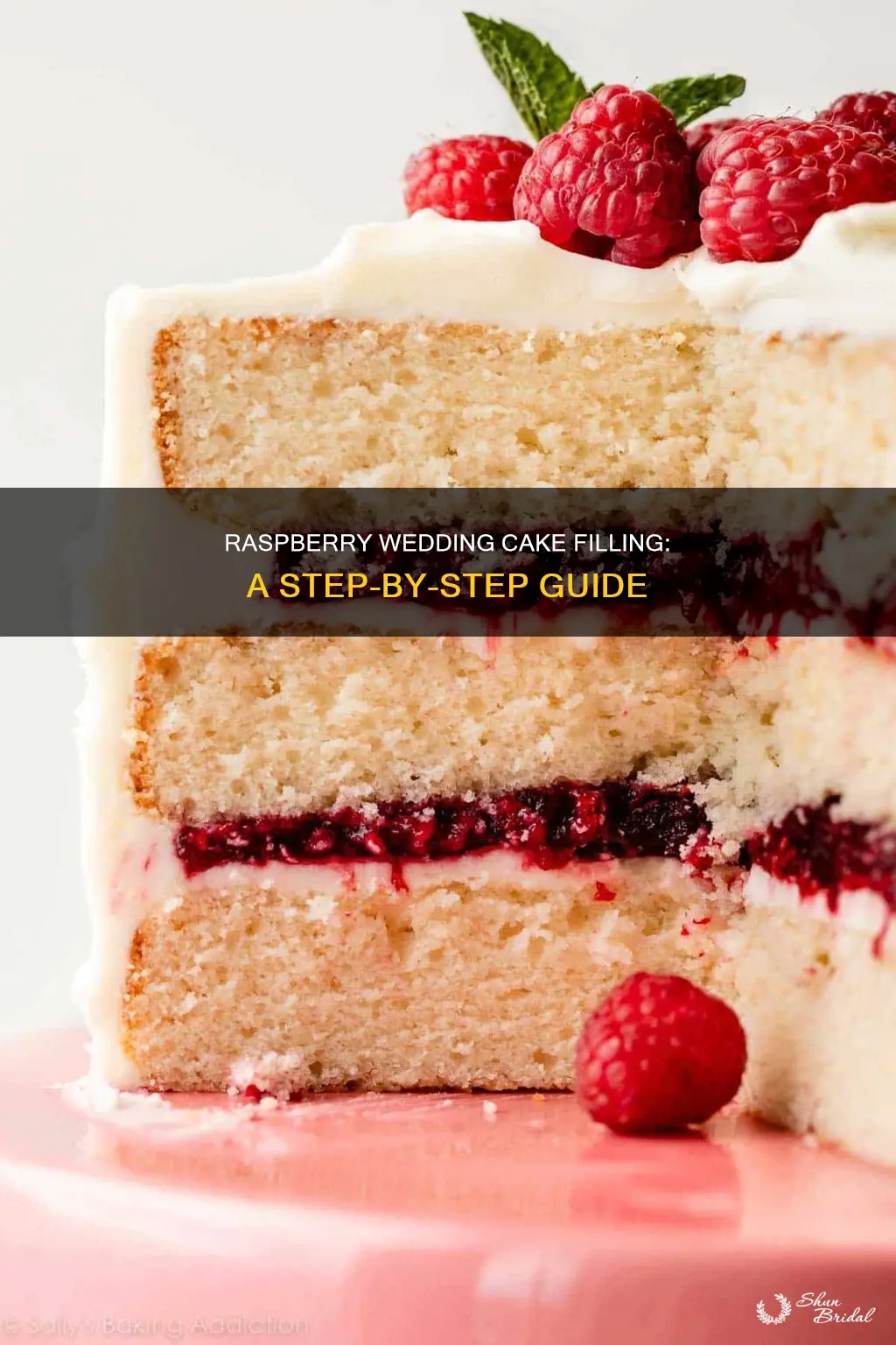 how to make raspberry filling for wedding cake