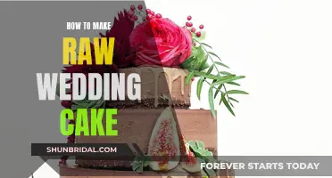 Creating Raw Wedding Cake: A Step-by-Step Guide