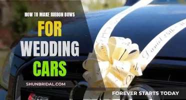 Creating Wedding Car Ribbon Bows: A Step-by-Step Guide