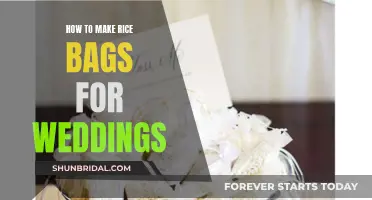 Creative Rice Bag Wedding Favors: DIY Guide